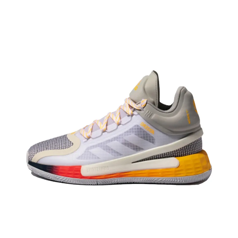Adidas D Rose 11 White Gold Indigo