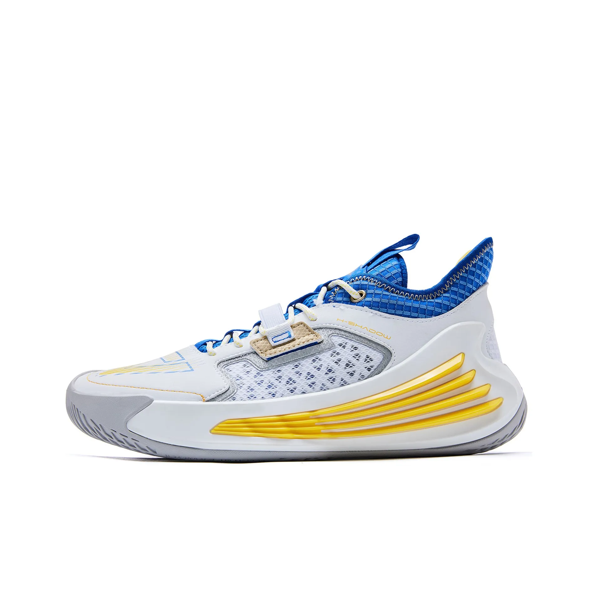 PEAK Basketball Shoes Men Low Top Baymax Colorful Blue