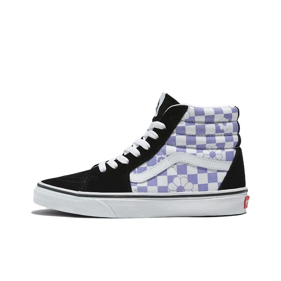 Sk8 Kids Vans Hi 'Floral Check'
