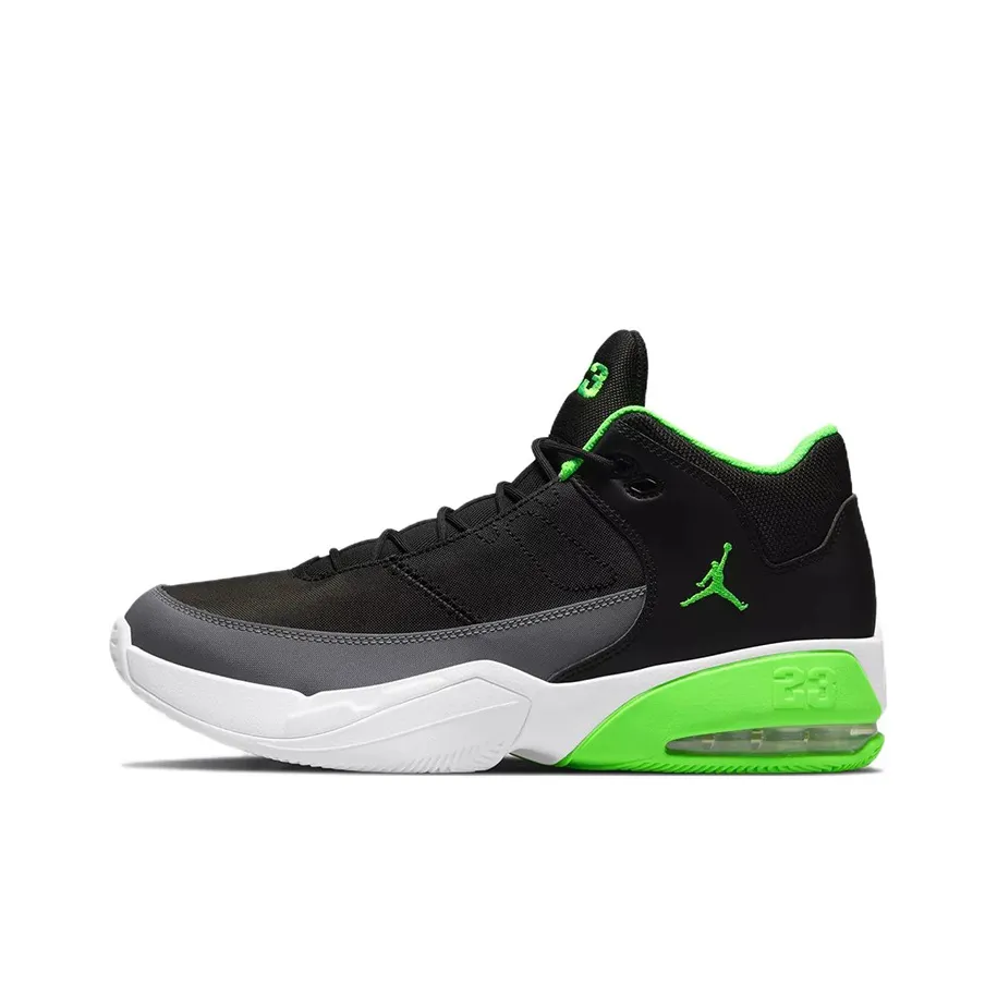 Air Jordan Max Aura 3 Mid Top Black/Green