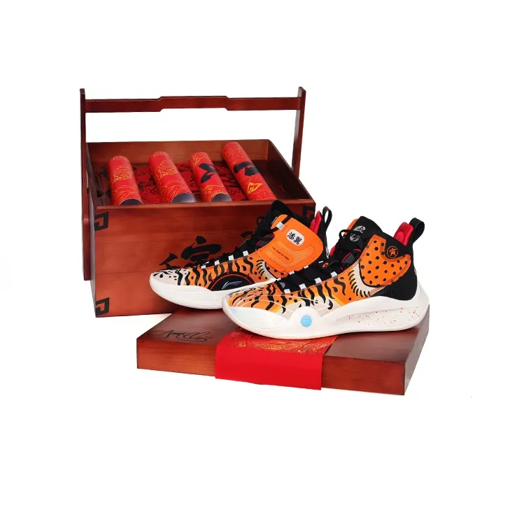 LINING CJ 1 Баскетбольные кроссовки MID Топ Мужской