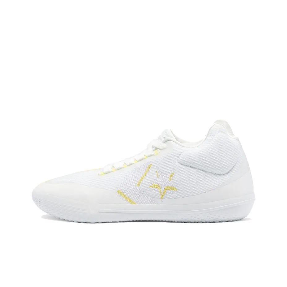 Converse All Star Bb Evo Hi Vis White Fresh Yellow
