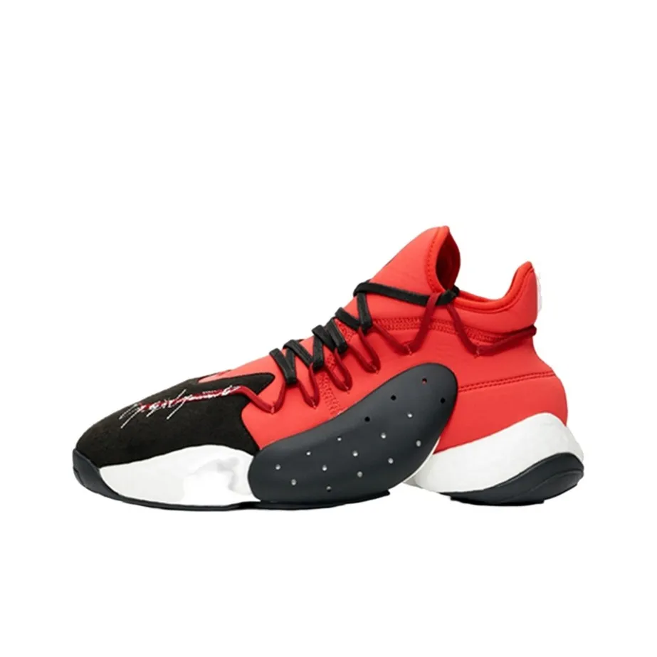 Adidas Y 3 Byw Bball Core Black Lush Red
