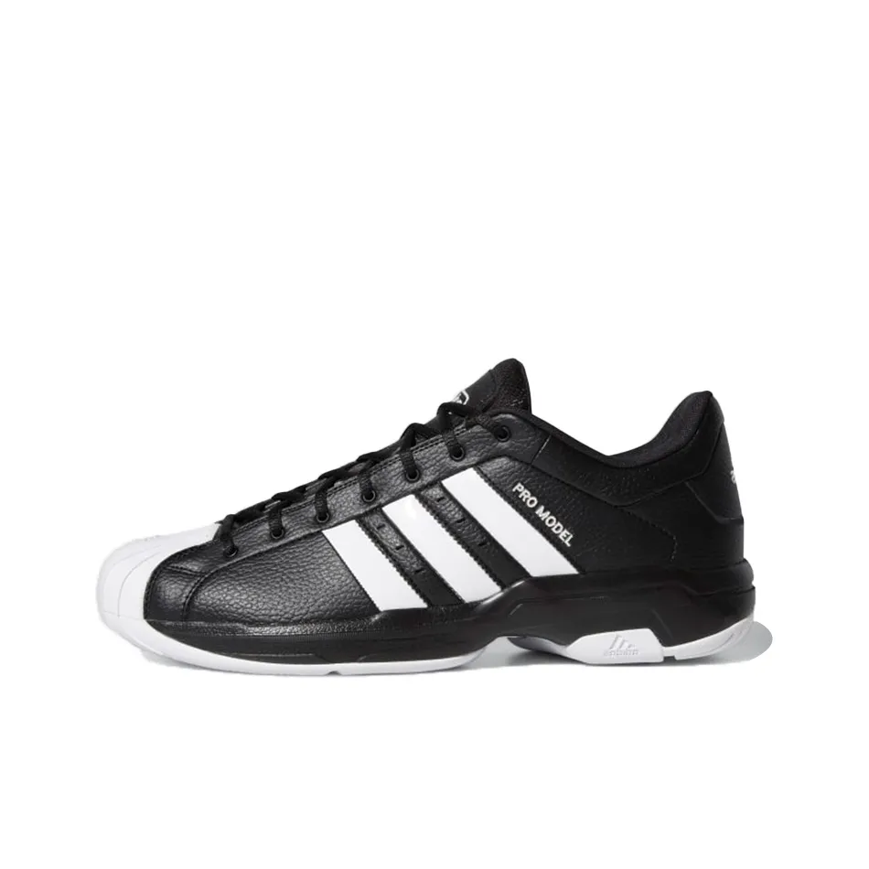 Adidas Pro Model 2G Low Black White