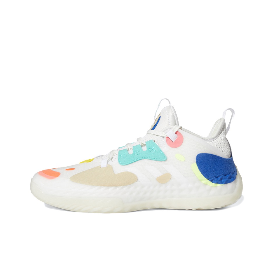 Size 15 - adidas Harden Vol. 5 Futurenatural Polka Dot