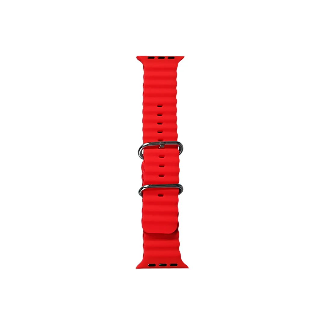 SHIRUI Strap Apple Compatibility Silicone Material All Unisex Watch Styles 125 75
