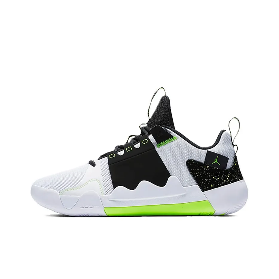Air Jordan Zoom Zero Gravity 'White Black Fluorescent Green'