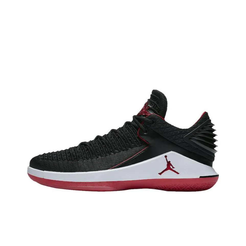 Jordan Air Jordan 32 Basketball Shoes Men Low Top Black/White/Red