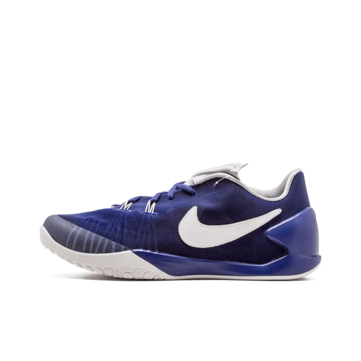 Nike Hyperchase Royal Slip-resistant Low Top Баскетбольные кроссовки для игры Унисекс Синий