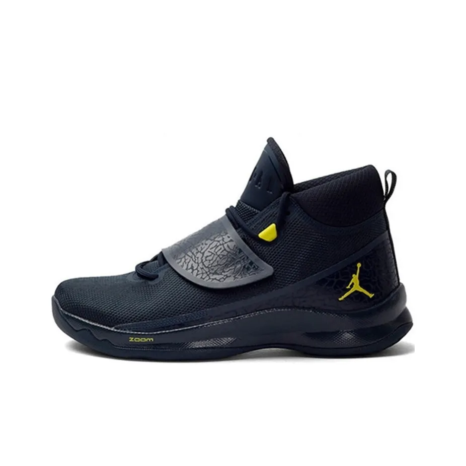JORDAN Super.Fly 5 Po X 
Navy Yellow
