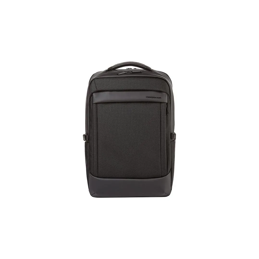 SAMSONITE PU Laptop Backpack Regular Men's Black
