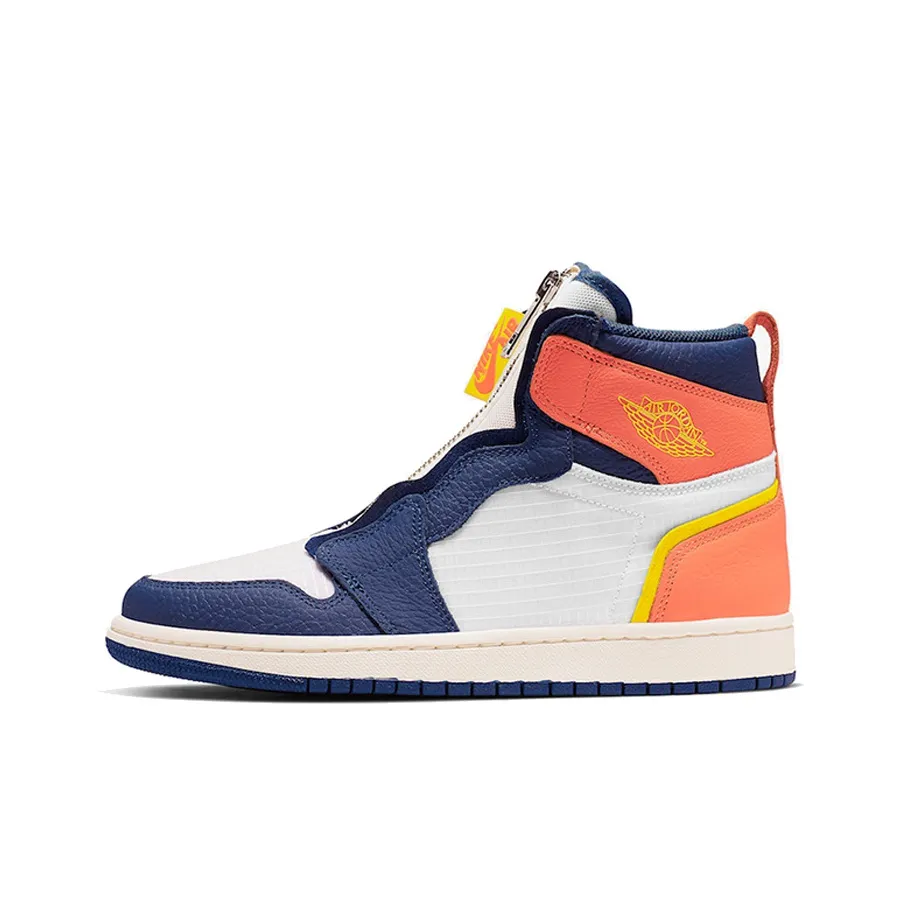 Air Jordan 1 High Zip 'Blue Void Citron' Women's