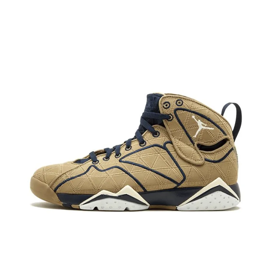 Jordan Air Jordan 7 Vintage Basketball Shoes Men High Top Hazelnut/Nude/Obsidian/White