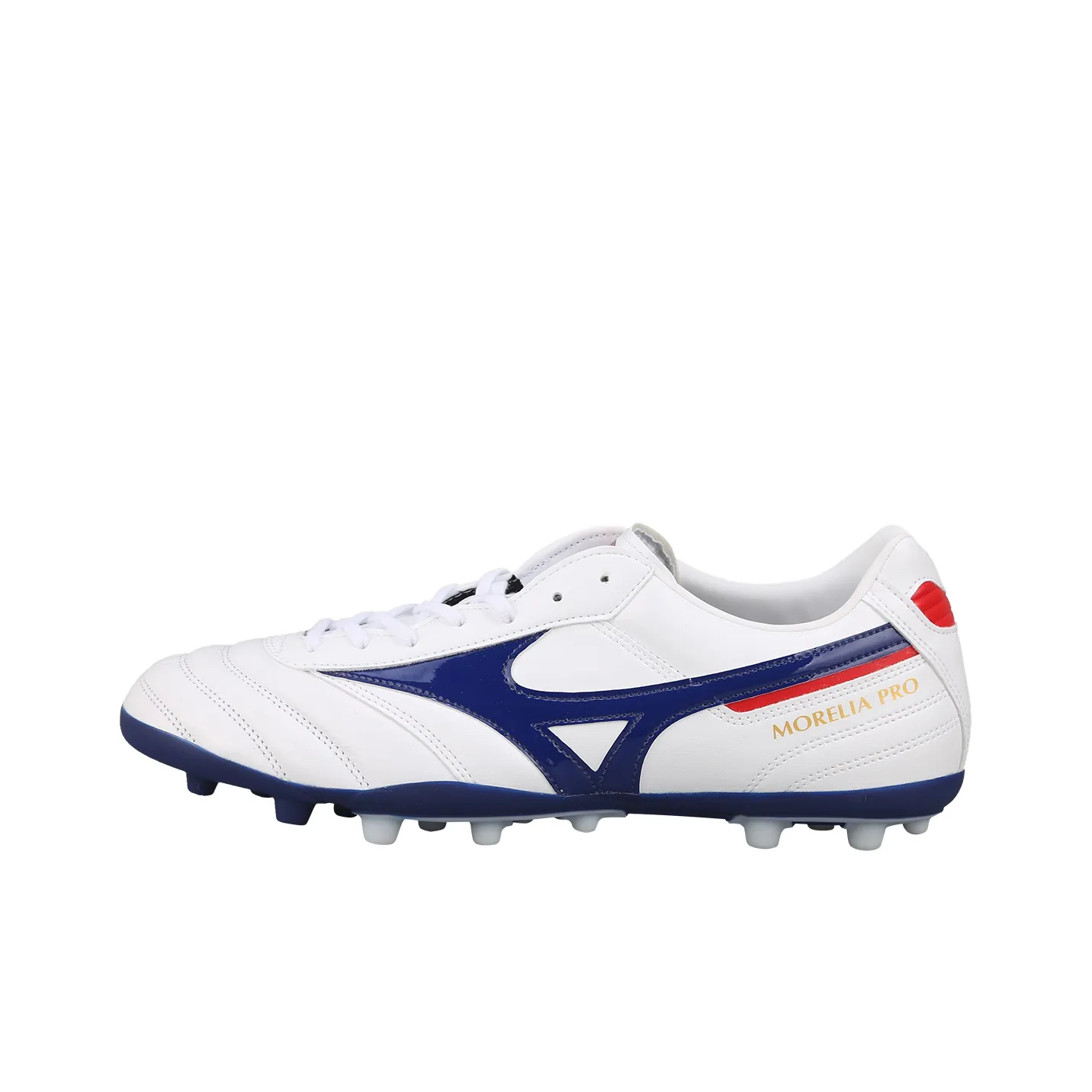 Mizuno Morelia Pro 2 AG Искусственная трава Амортизация Износостойкие футбольные бутсы Мужские Белый Синий Белый Синий