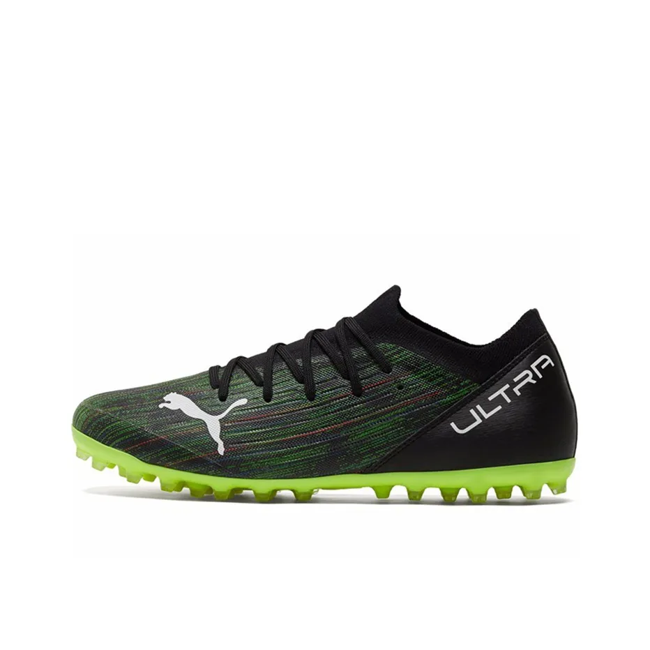 Puma Ultra 3.2 MG Spectra Soccer Shoes Black