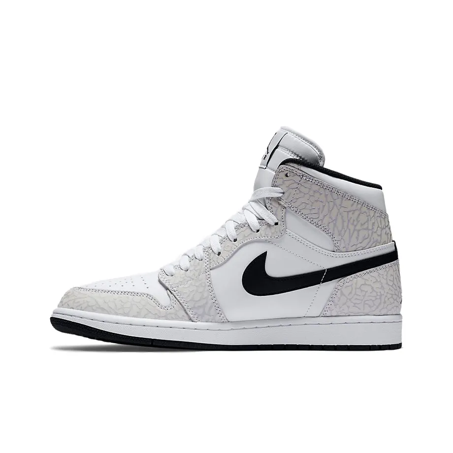 JORDAN 1 Retro White Elephant Print