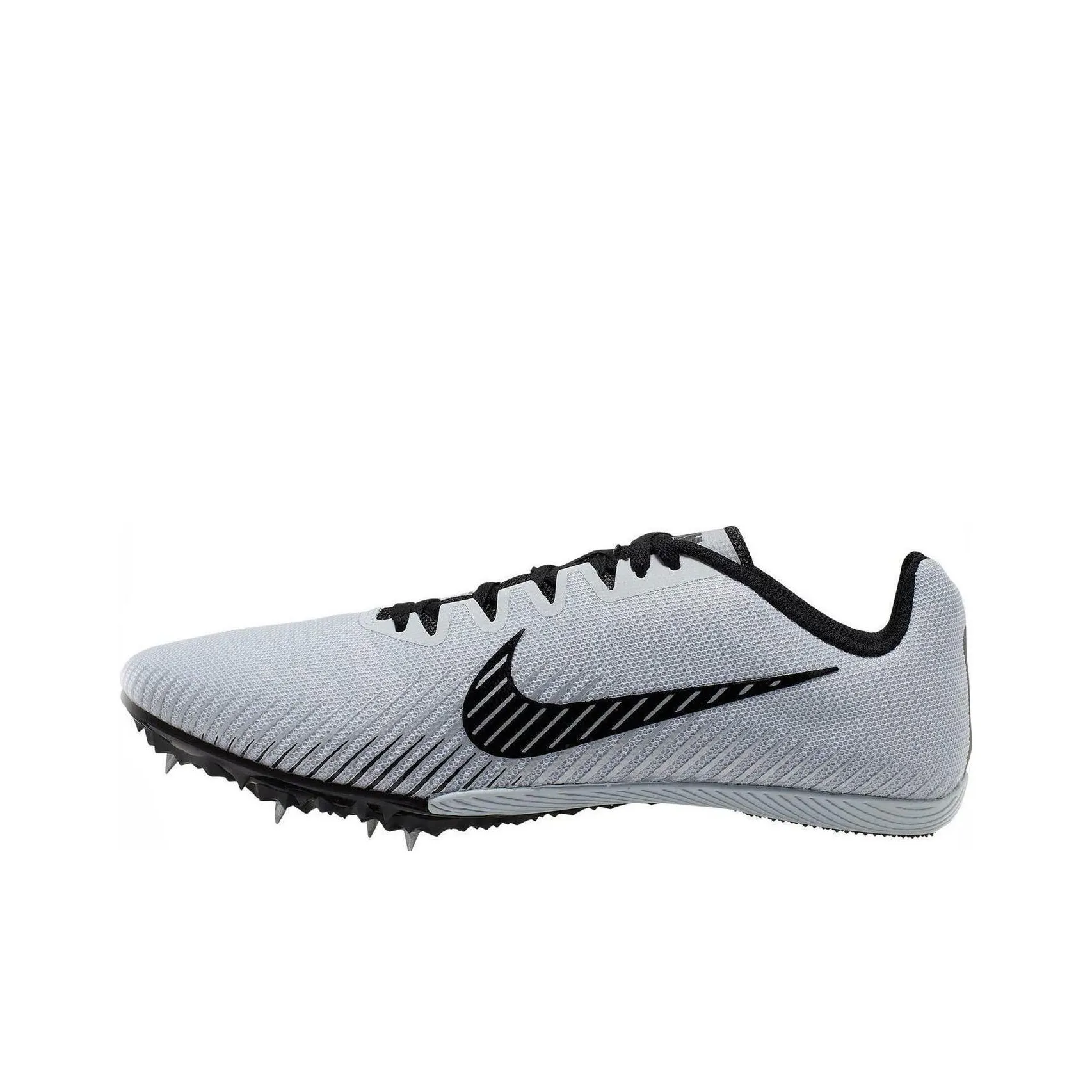 Nike Zoom Rival M 9 SG Мягкая трава Амортизаторы Slip-resistant Abrasion-resistant Футбольные бутсы Мужской Черный Белый