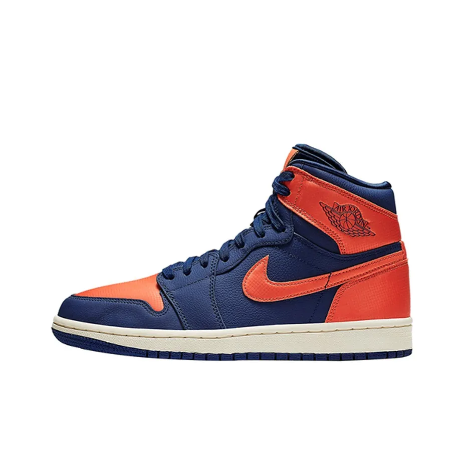 JORDAN 1 Retro High Blue Void Turf Orange Women's