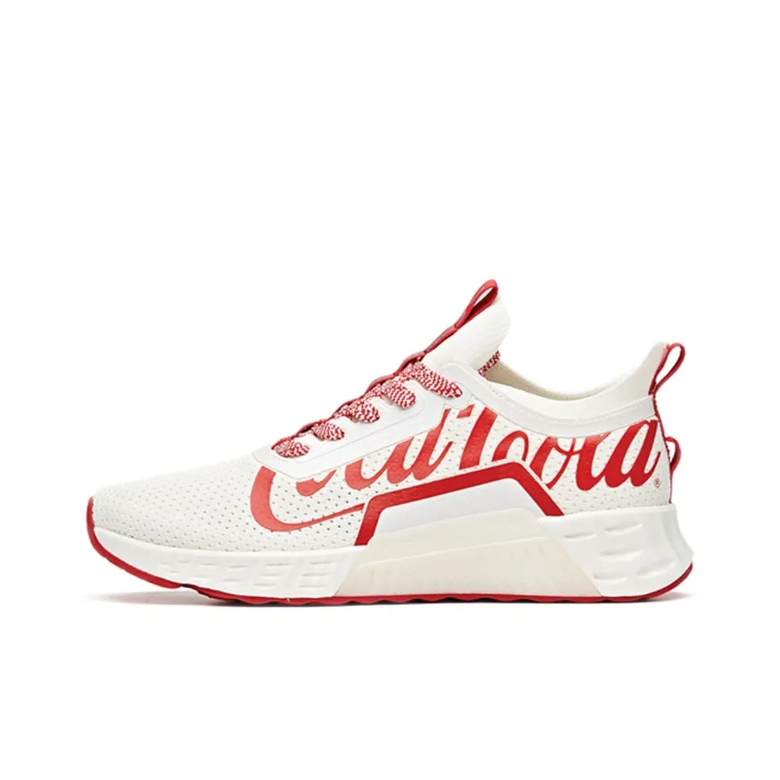 Coca cola X ANTA Variety Training Collection Training Shoes Men Low Top White Red