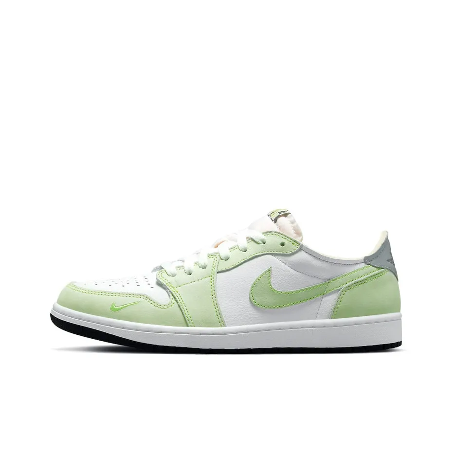 Air Jordan 1 Low Og 'White Ghost Green'