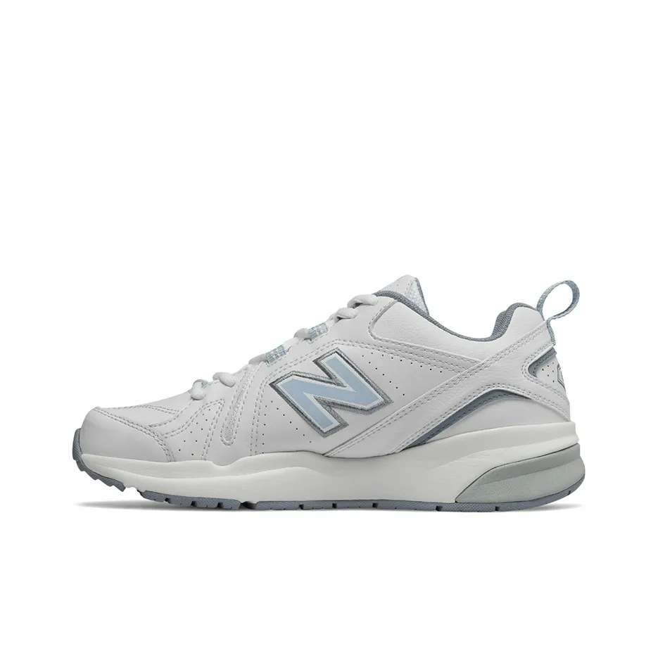 New Balance 608v5 White Light Blue Women's