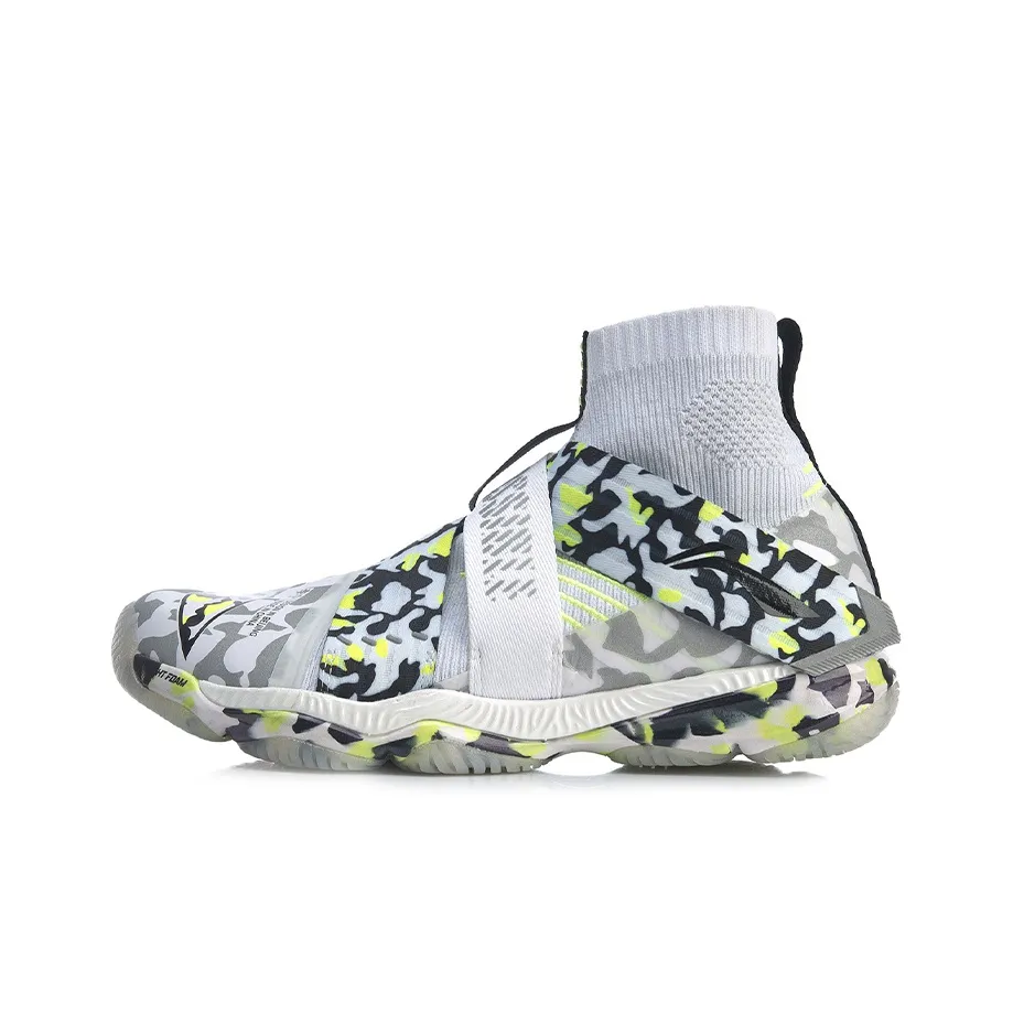 Подкладка RANGER Амортизаторы Shock Absorbers Противоскользящие Устойчивые к истиранию Высокий Топ Кроссовки для тренировок Мужские Желто-серый Черный