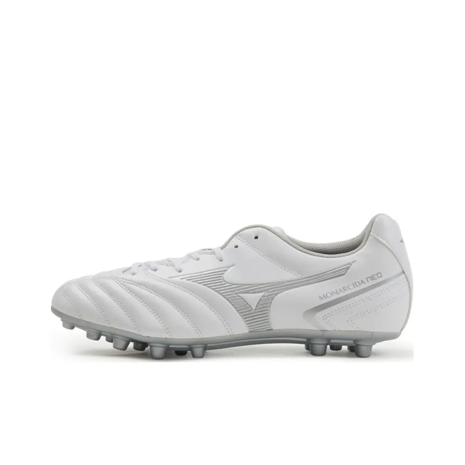 Mizuno MONARCIDA NEO 2 AG Rubber Short Studs IC/in Anti-Slip Wear-Resistant Soccer Shoes Men's Gray