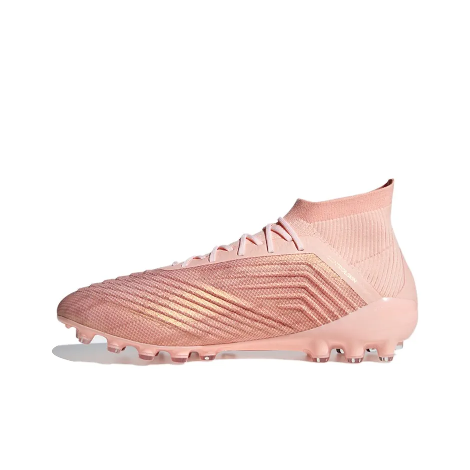 Adidas Predator 18,1 AG Искусственная трава Амортизация и Дышащий Футбольные бутсы Мужские Розовые