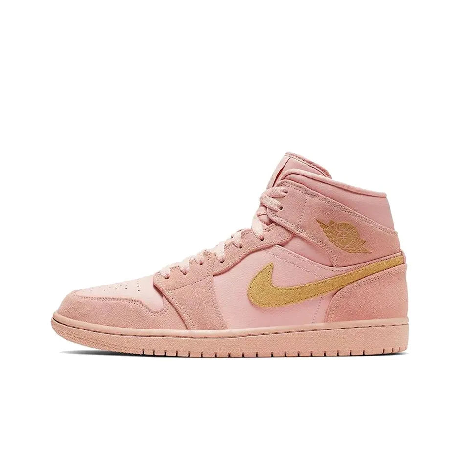 Air Jordan 1 Mid 'Coral Gold'