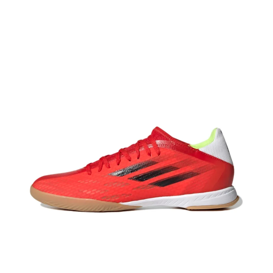 Adidas X Speedflow Indoor Boots Slip Resistant Breathable Soccer Shoes Men's Red Black White
