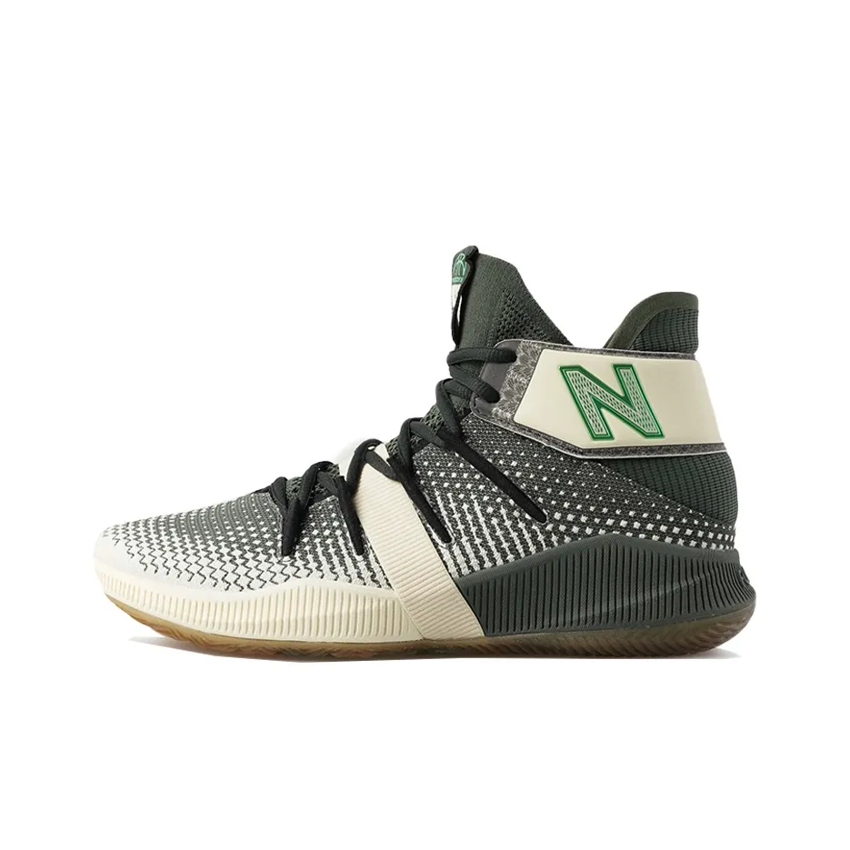 New Balance NB OMN1S Money Stacks Леонард Амортизация Поддержка MID Топ Винтажные баскетбольные кроссовки Мужской Оливково-зеленый D Ширина