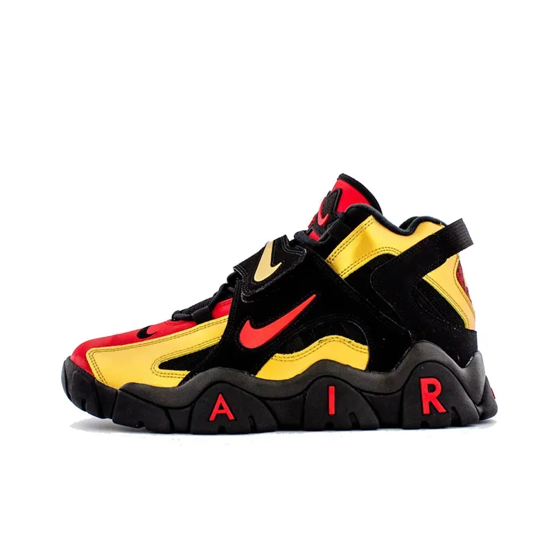 Nike Air Barrage Mid Black Metallic Gold