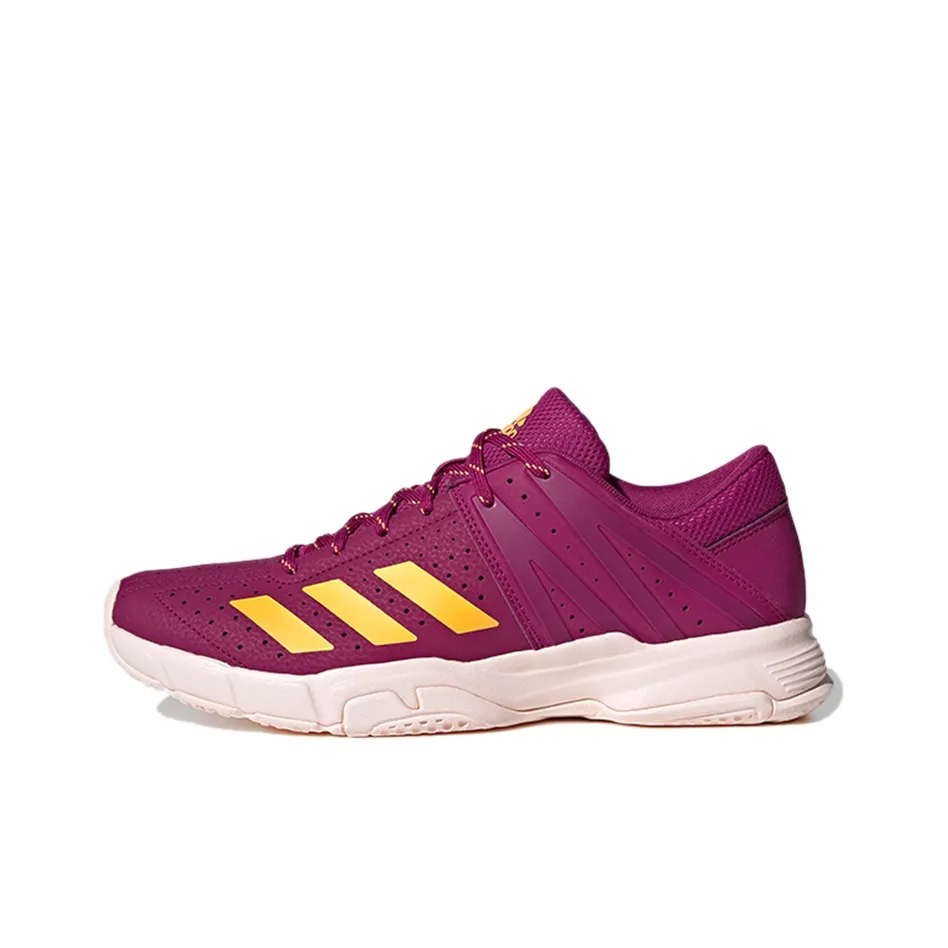 Adidas Wucht P3 Wear resistant Non Slip Badminton Sports Shoe Purple Unisex
