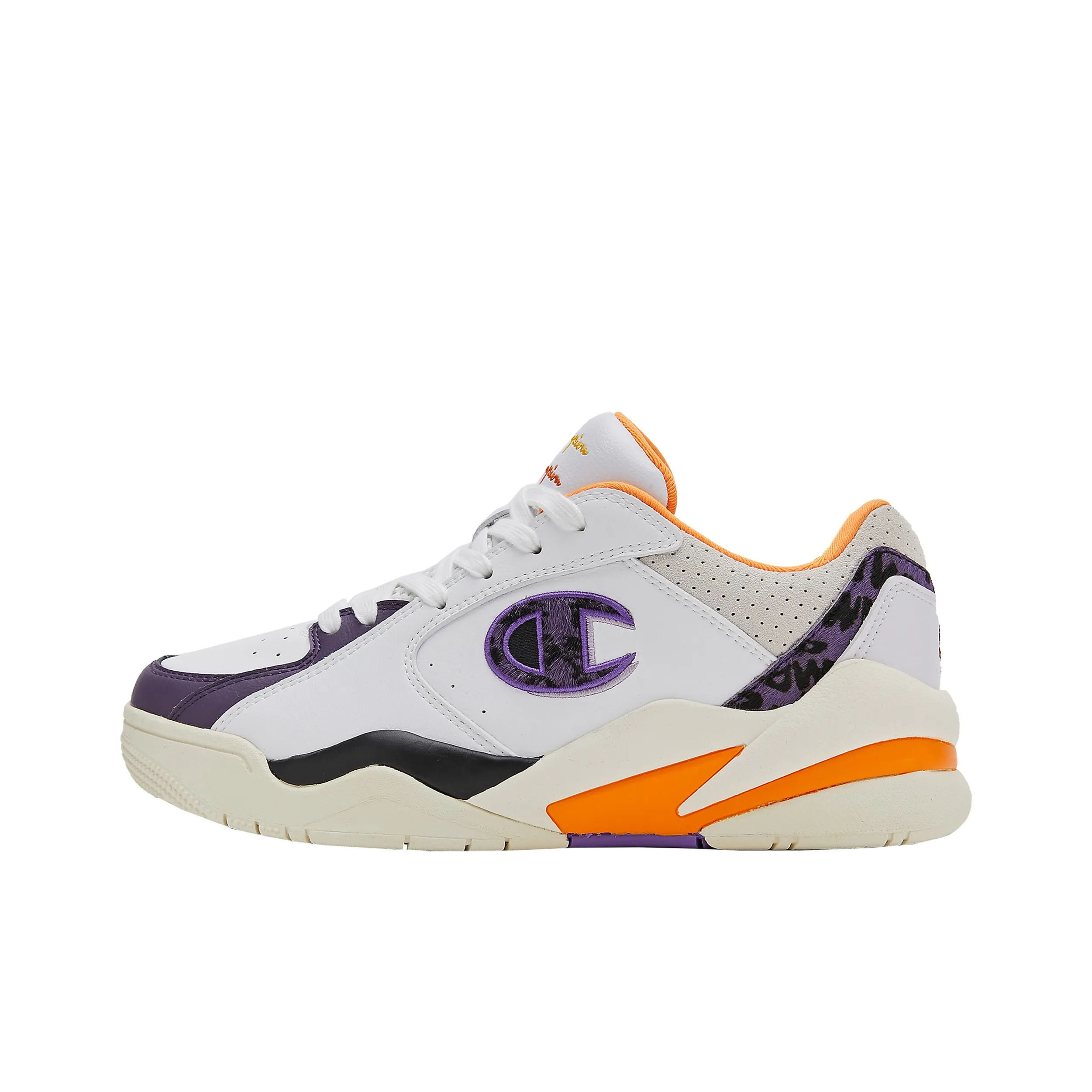 Champion Tiger Collection Champ 95 Rice LOW Wear-Resistant Low-Top Vintage Basketball Shoes Men's Lavender