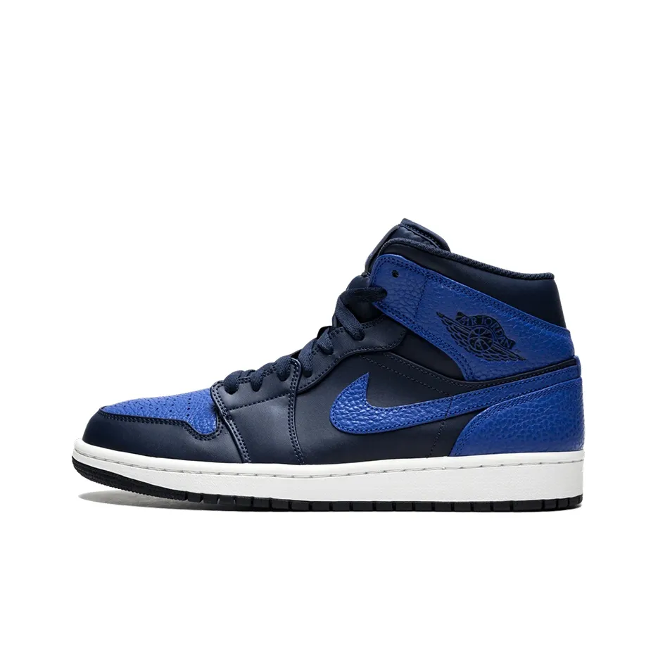 Jordan 1 Mid Obsidian Game Royal