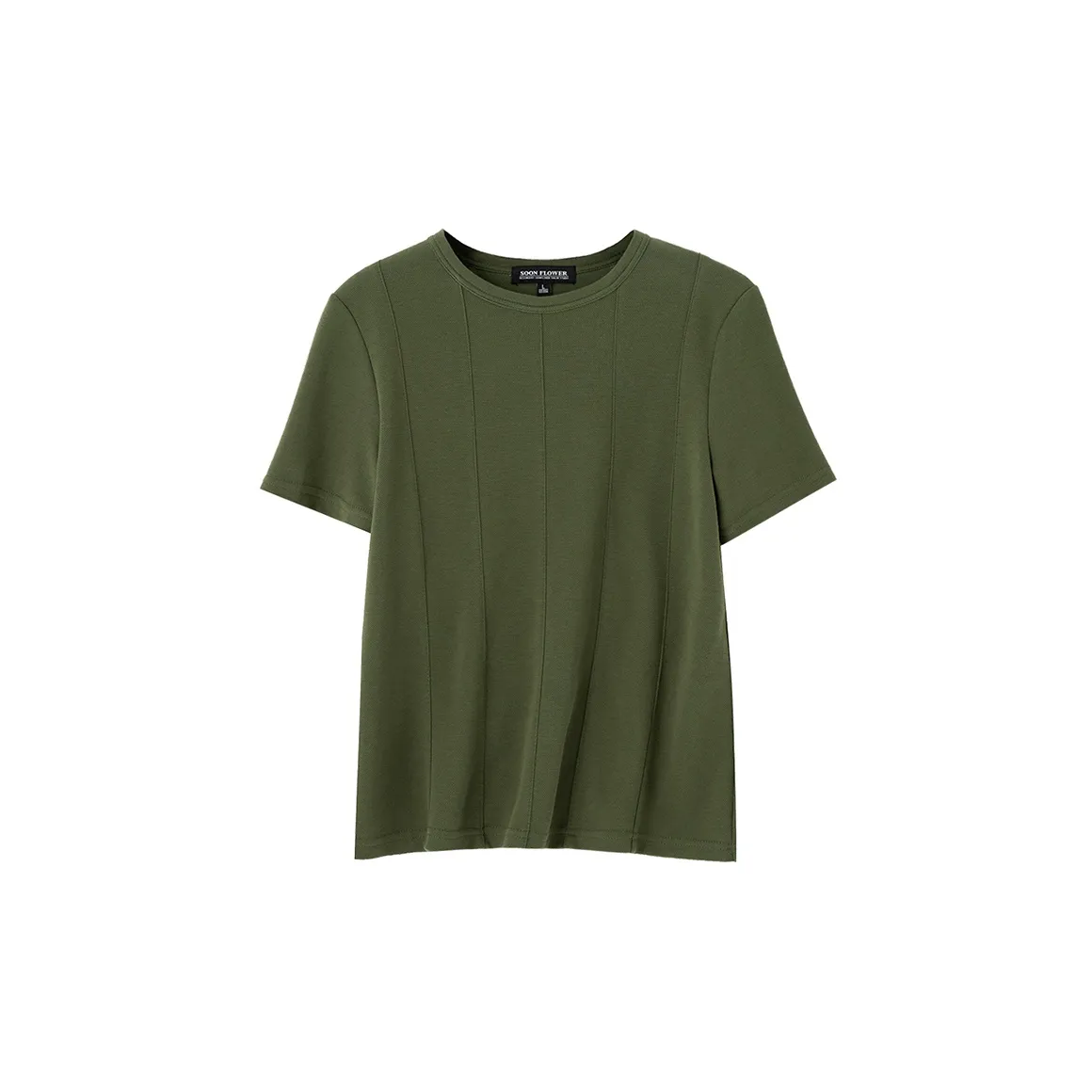 SOON FLOWER T-рубашка Женская Армейский зеленый
