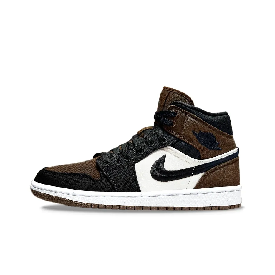 Air Jordan 1 Mid Se 'Olive Toe' Women's