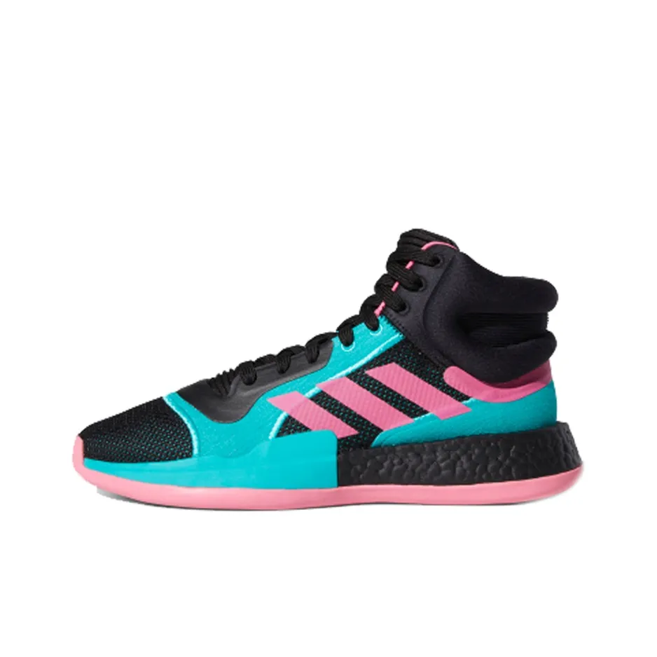 Adidas Marquee Boost 'Black Shock Pink Aqua'
