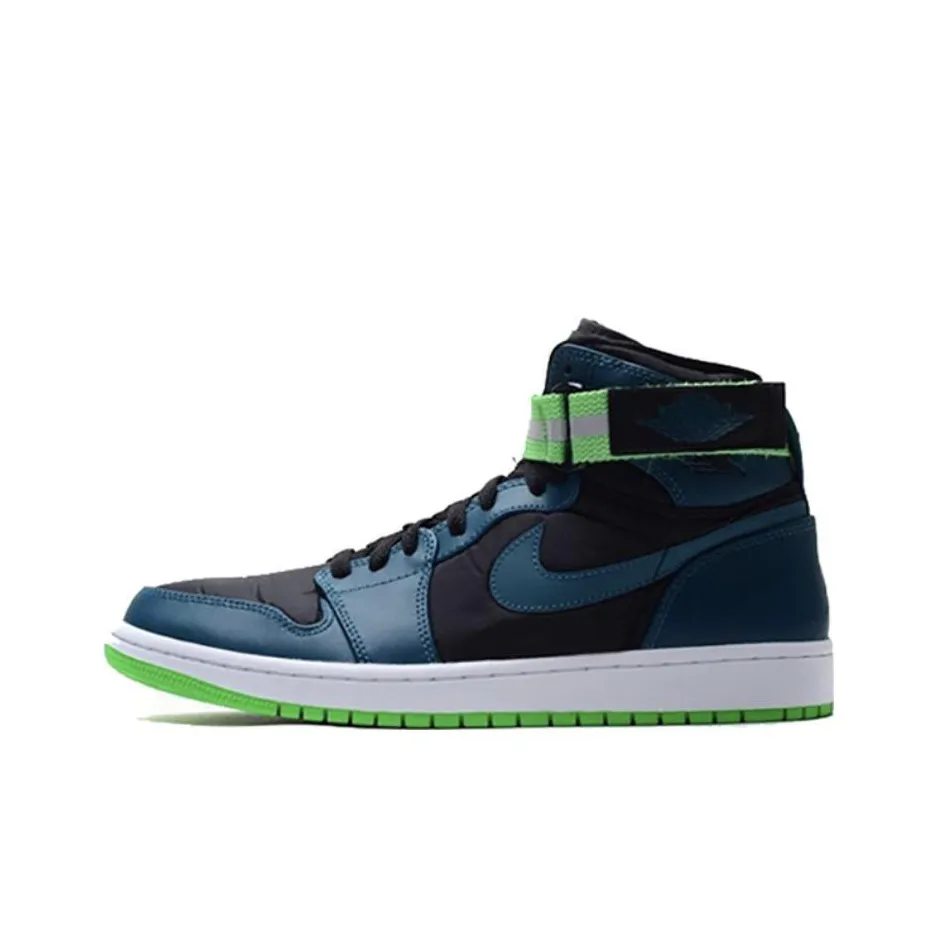 Jordan Air Jordan 1 Vintage Basketball Shoes Men High Top Lake Green