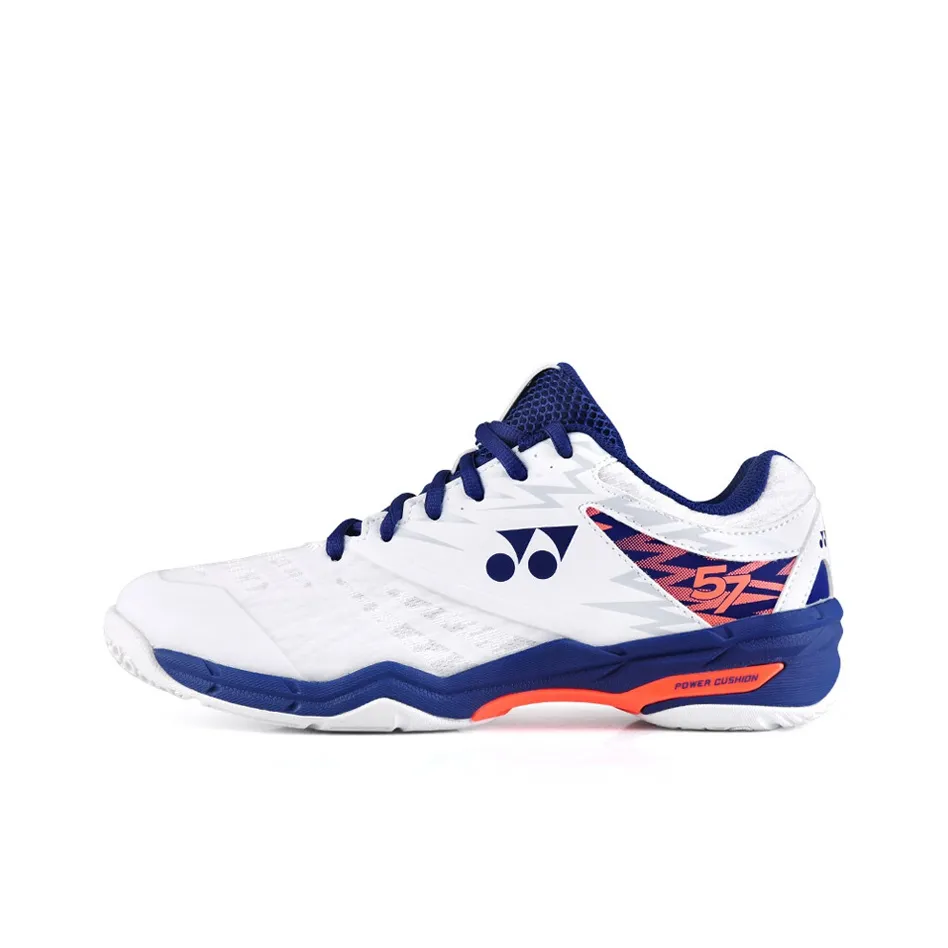 YONEX Power Cushion Low Top Badminton Shoes ritmo Men's White/Neon Orange