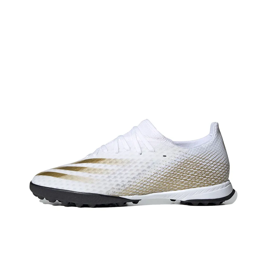 adidas X Ghosted.3 TF 'White Metallic Gold Melange'
