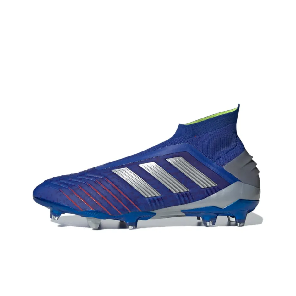 Adidas FG Твердый грунт Природная трава Устойчивость к истиранию Противоскользящие Футбольные бутсы Мужской Синий