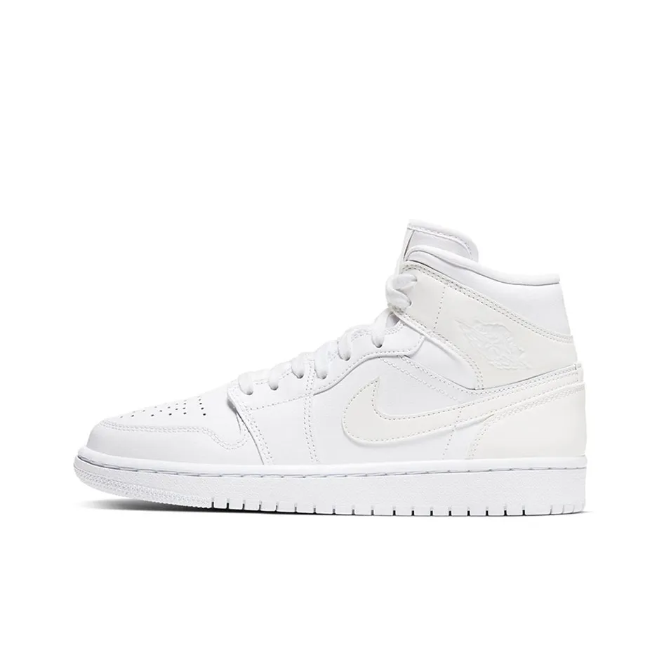 Air Jordan 1 Mid 'White Ivory' Women's