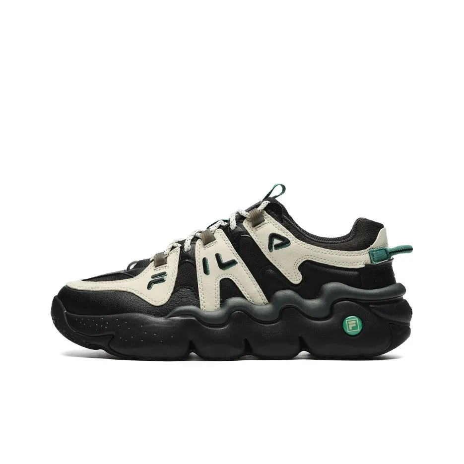 FILA Panini Basketball Shoes 'Black Oatmeal'