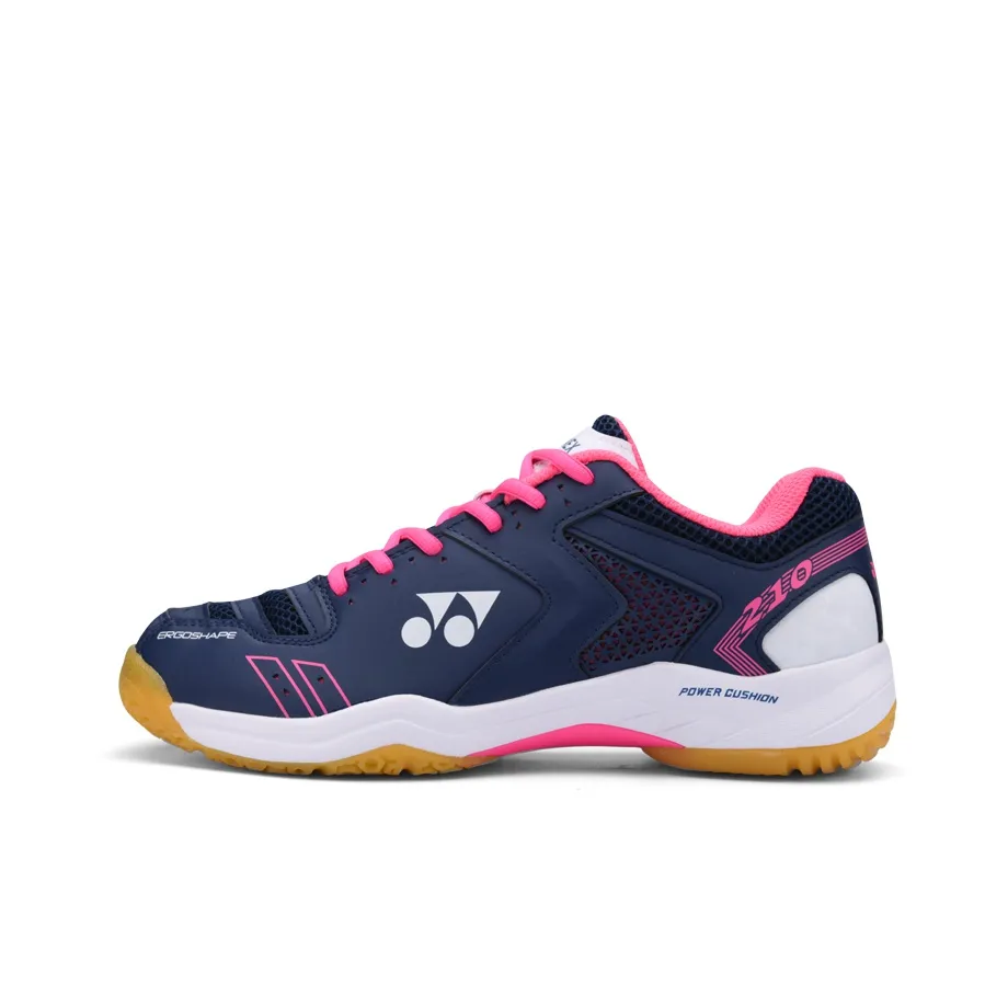 YONEX Power Cushion Badminton Shoes Unisex Low Top Navy Blue/Pink
