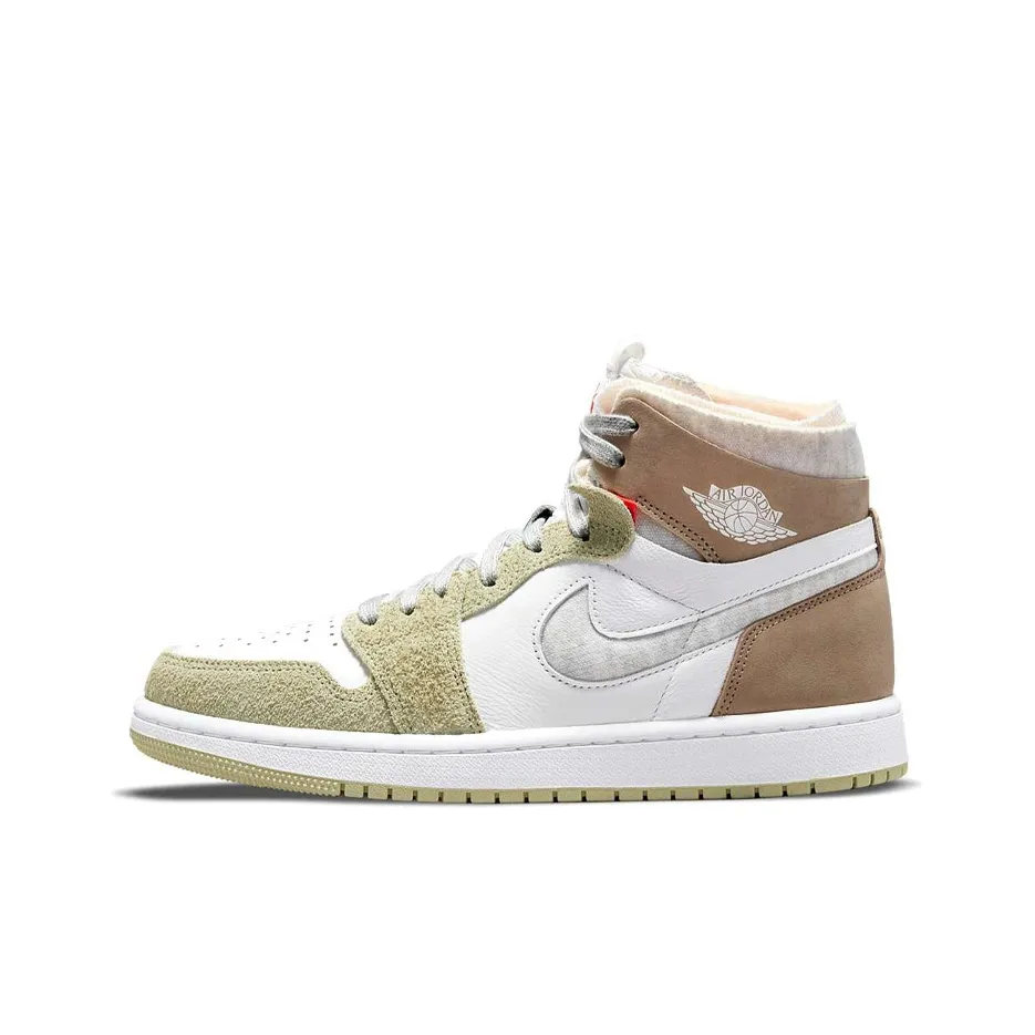 Air Jordan 1 High Zoom Comfort 'Olive Aura' Women's