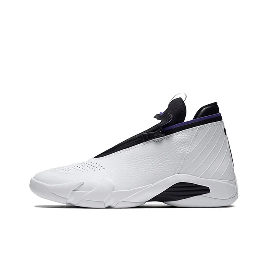 Jordan Jumpman Z Non Bottom Легкий MID Топ Винтажные баскетбольные кроссовки Мужской Белый