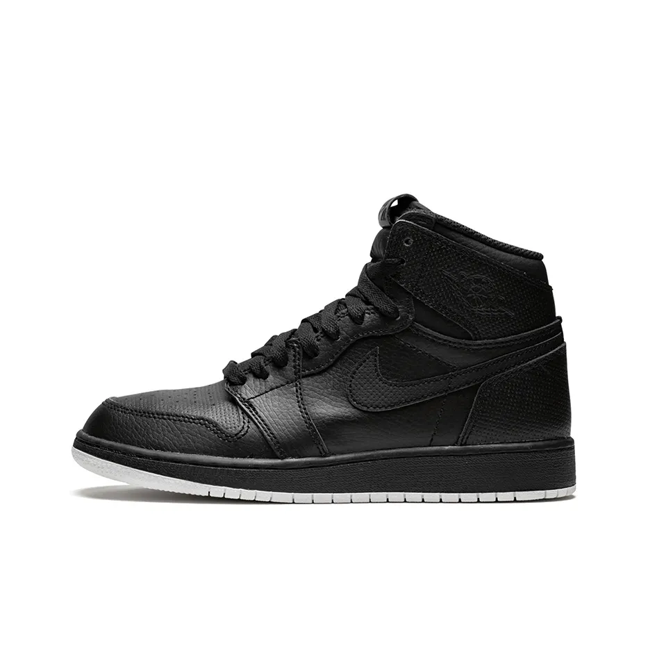 Jordan 1 Retro High OG GS Black Perforated