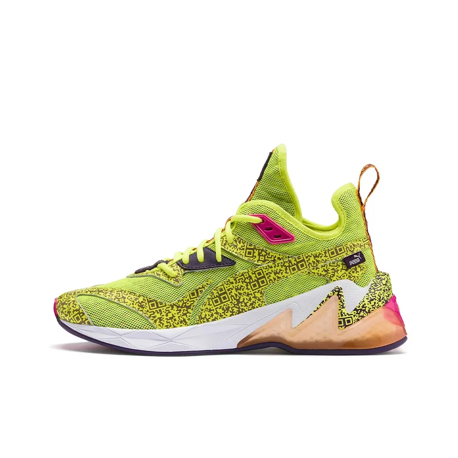 PUMA LQDCELL Origin AR MID Топ Тренировочные Кроссовки Мужские Желто-черные