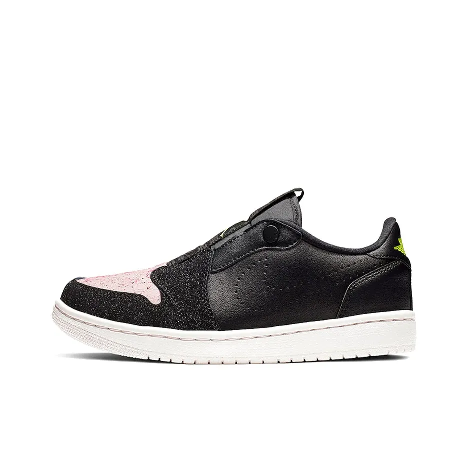 Jordan 1 Retro Low Slip Black Silt Red Women's